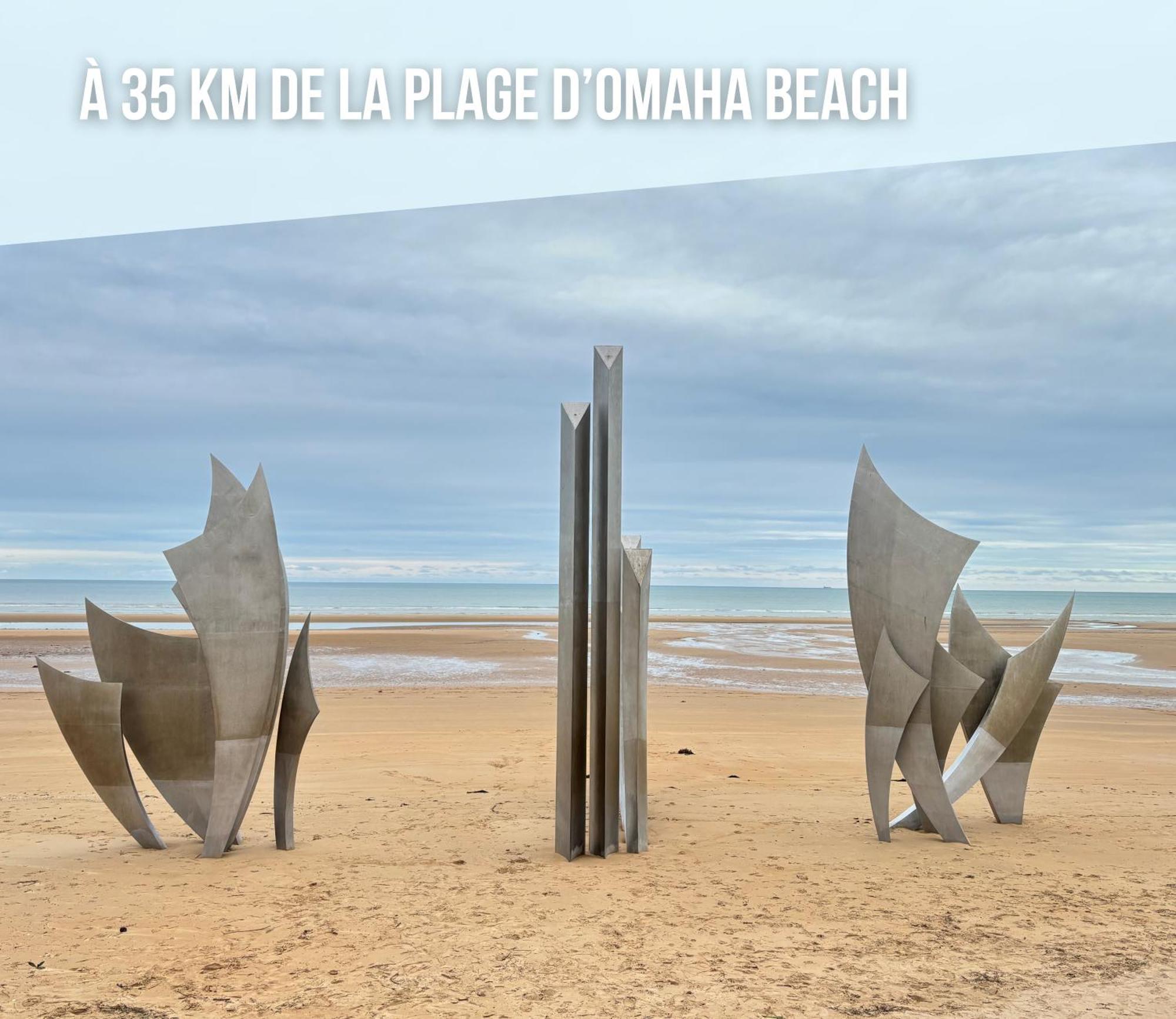 Les Dunes, Maison Neuve 8 P Bien Equipee Jardin Clos, Parking, Garage A 850 M De La Plage Et Centre Bourg, Sur Plages Du Debarquement Pres Arromanches Et Bayeux Asnelles Exterior foto